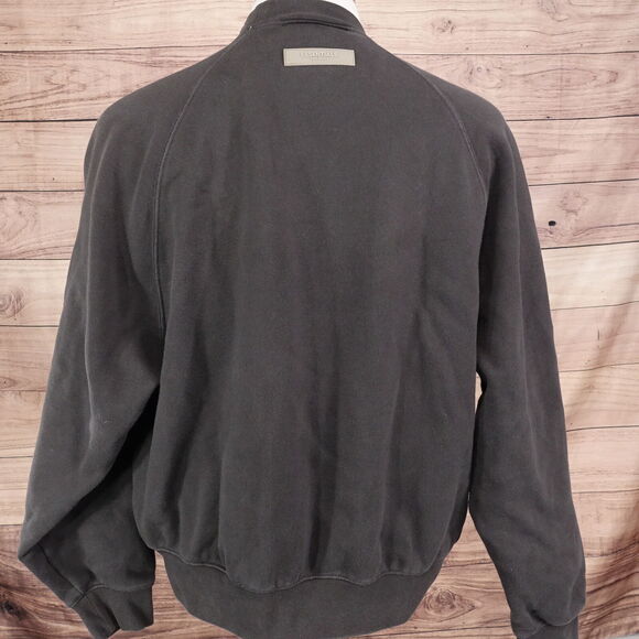 ESSENTIALS FEAR OF GOD 1977 VINTAGE STYLE FADED BLACK SWEATSHIRT SZ S SMALL READ - Picture 3 of 6